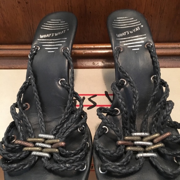 Given to nephews’ girl Kenneth Cole What’s What strappy sandals - Picture 2 of 6